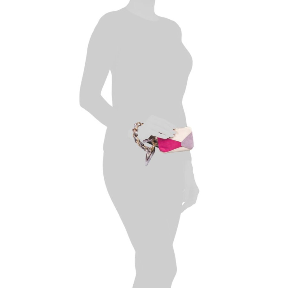 Most Wanted Purple Triangular Patterned Wristlet … - image 2